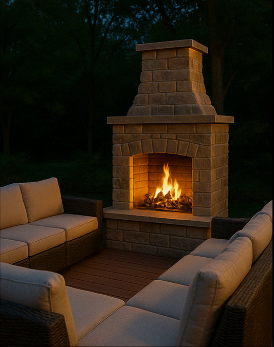 OUTDOOR FIREPLACE