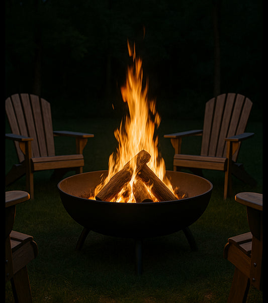 CAST IRON FIRE BOWL